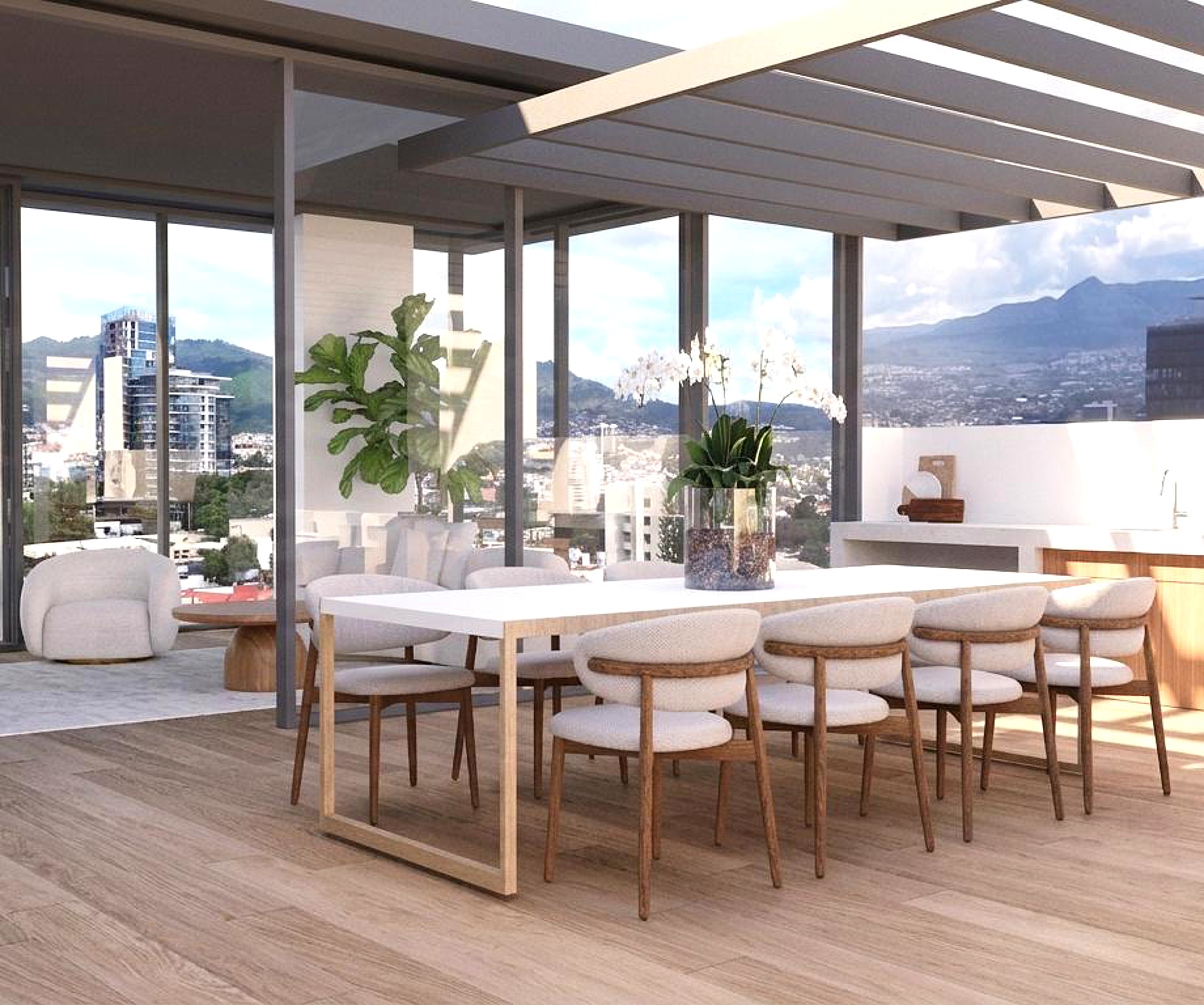 El Mirador, rooftop de Lomas One